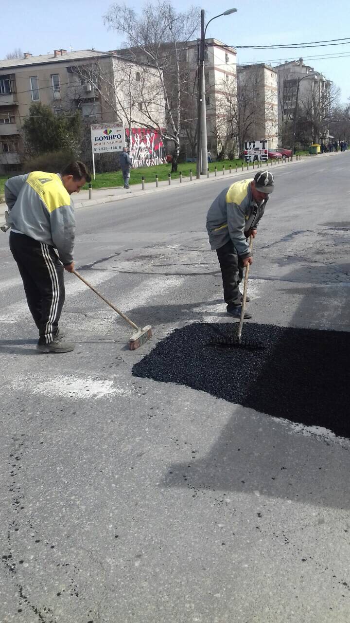 Saniranje udarni dupki (3)