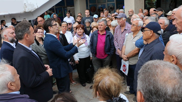 Стево Пендаровски, посета на општина Аеродром (3)
