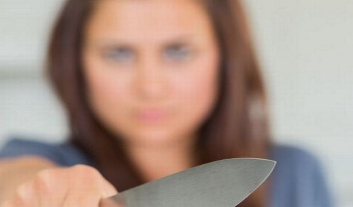 Woman-knife
