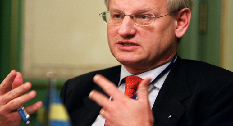 Sveriges utrikesminister Carl Bildt vid Nordiska Rdets session i Oslo. 2007-10-31. Foto: Magnus Frderberg/norden.org