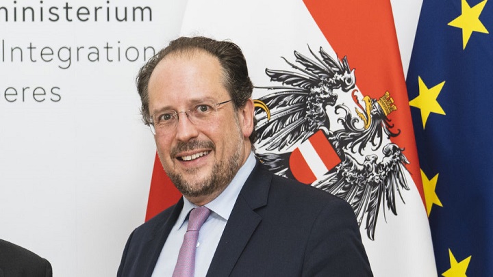 Besuch AM Enzo Moavero Milanesi bei HBM  Schallenberg, Wien am 1. Juli 2019 
Copyright: BMEIA/ Eugénie Berger