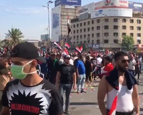 ирак протести