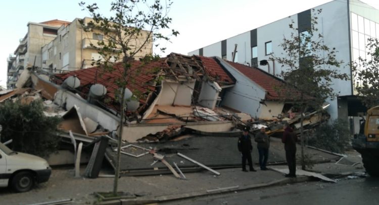 албанија земјотрес