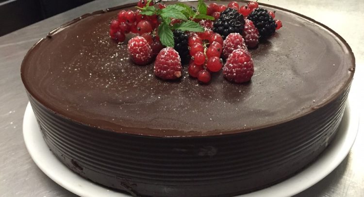Chocolate Cake Raspberry Dessert Christmas