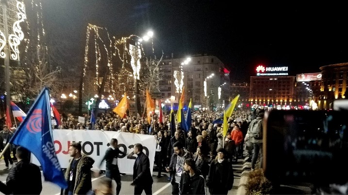 bojkot na izbori srbija