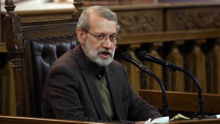 epa08339207 (FILE) - Speaker of the Iranian Parliament Ali Larijani arrives for a press conference in Tehran, Iran, 01 December 2019 (reissued 02 April 2020). According to Iranian media reports, Larijani has tested positive for the pandemic COVID-19 disease caused by the SARS-CoV-2 coronavirus.  EPA-EFE/ABEDIN TAHERKENAREH