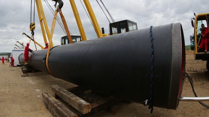 CHINA RUSSIAN GAS PIPELINE CONSTRUCTION