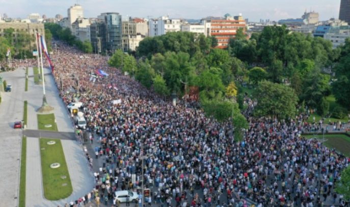 srbija protest